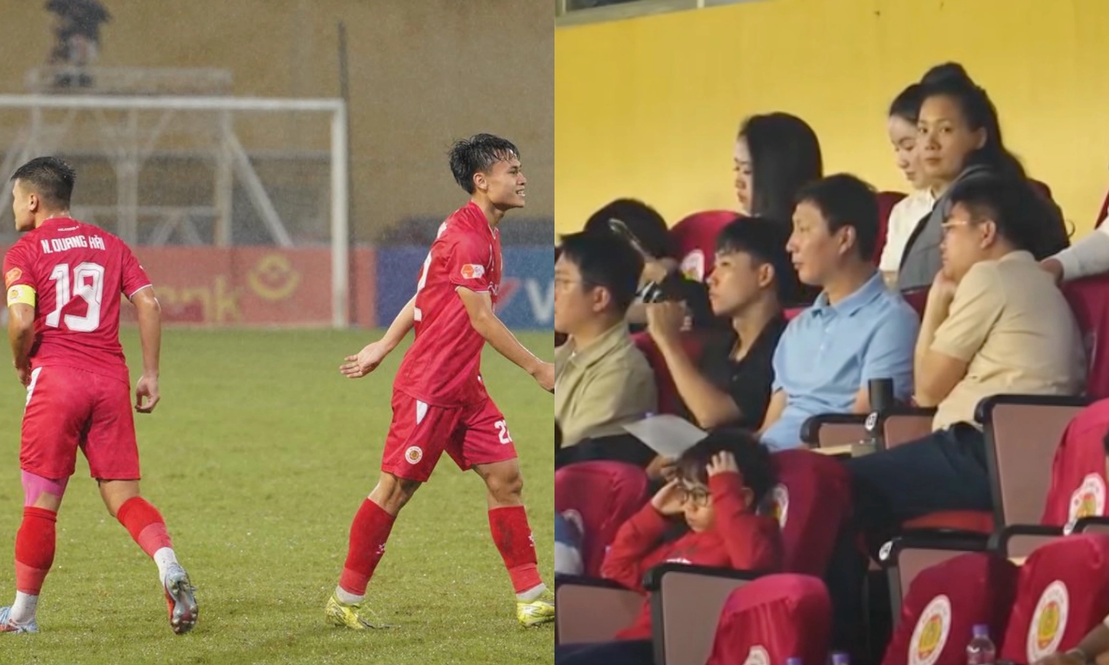 Đồng đội U23 Việt Nam sút tung lưới Trung Kiên trước mắt thầy Kim, CAHN ngược dòng hạ HAGL