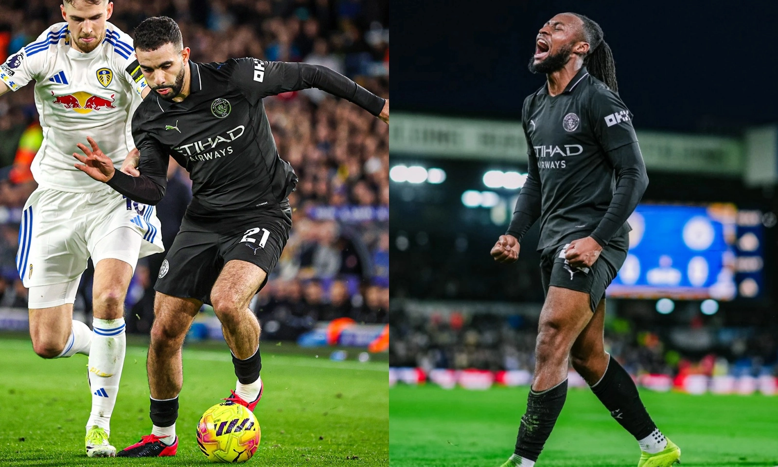 Chấm điểm Man City vs Leeds: Semenyo kém 1 đồng đội | Kẻ làm Pep thất vọng