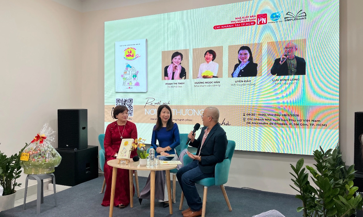 Ra mắt sách “Nơi yêu thương là nhà”: Điểm tựa tâm lý để giữ gìn “kho báu” gia đình