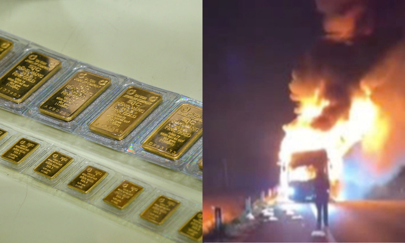 Điểm tin trưa 2/3: Giá vàng tăng mạnh|Xe khách giường nằm cháy dữ dội giữa đường tránh Đông Đắk Lắk