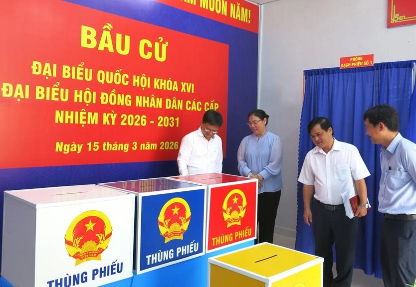 Các địa phương tăng cường đảm bảo an ninh trật tự cho ngày bầu cử
