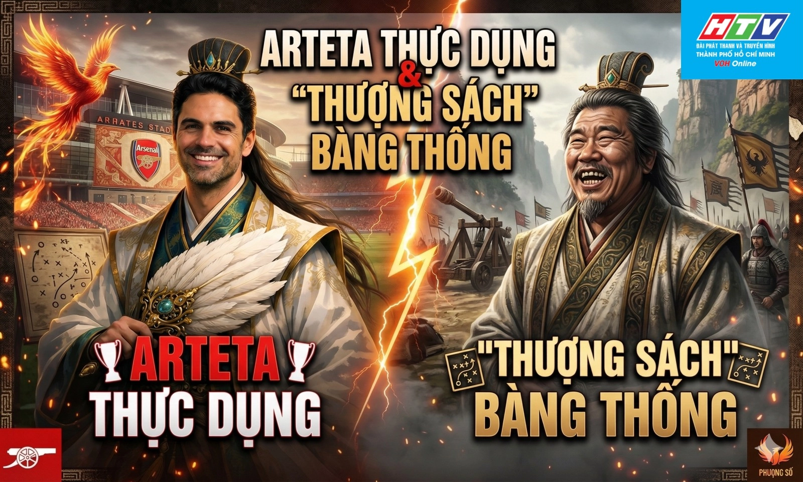 Arteta bắt Arsenal thực dụng và chuyện Bàng Thống đánh Tây Xuyên