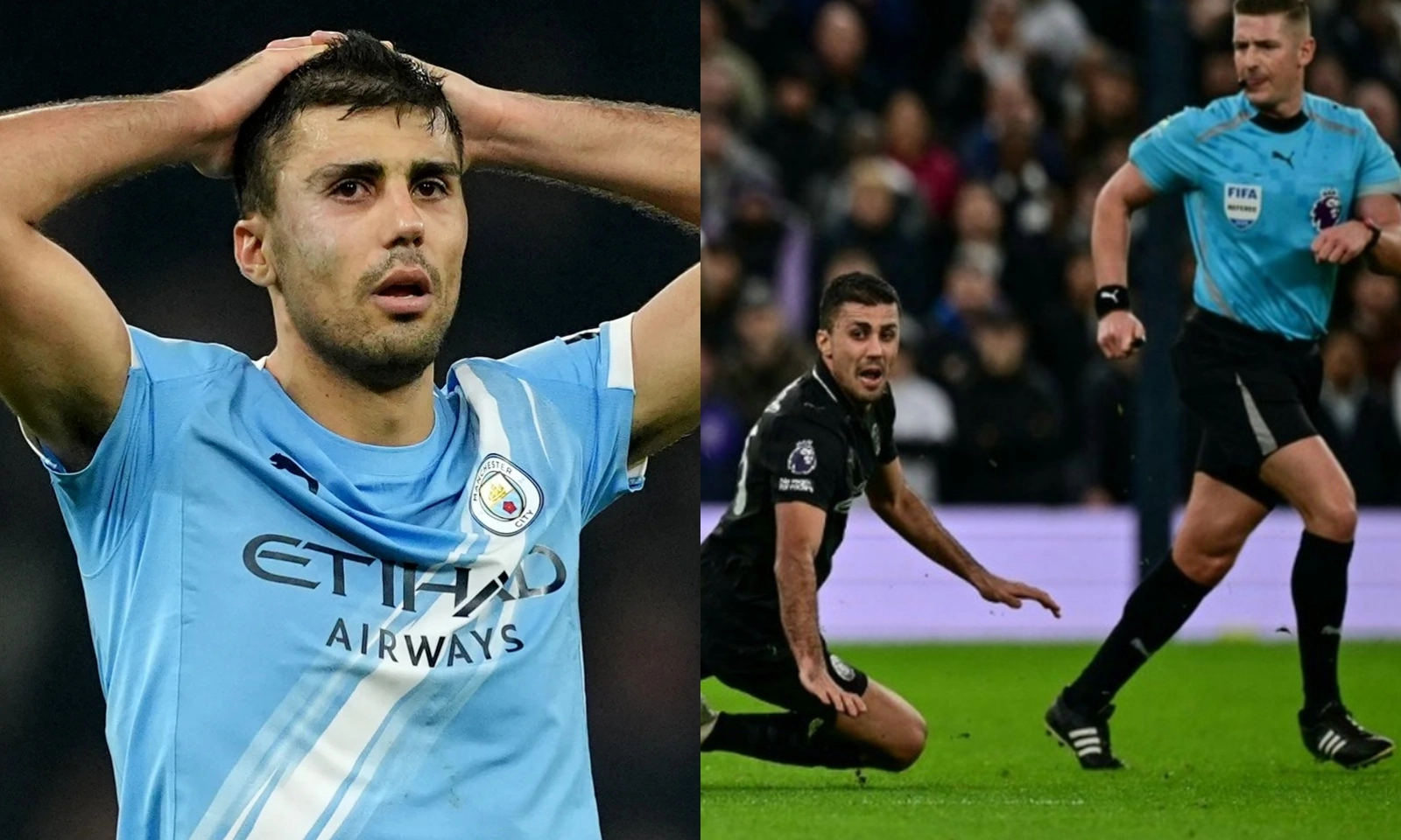 Rodri hối lỗi kịp thời, FA công bố án phạt nhẹ tay