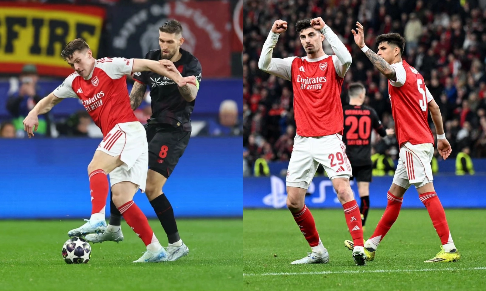 Chấm điểm Arsenal vs Bayer Leverkusen: Hàng công dưới trung bình | Bộ đôi siêu dự bị giải cứu
