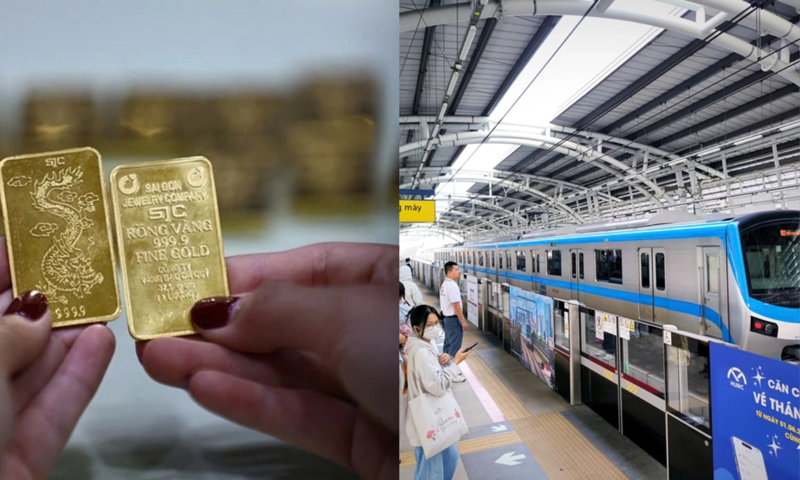 Điểm tin trưa 13/3: Giá vàng giảm | Khách đi metro số 1 tăng gần 25% sau khi xăng tăng giá