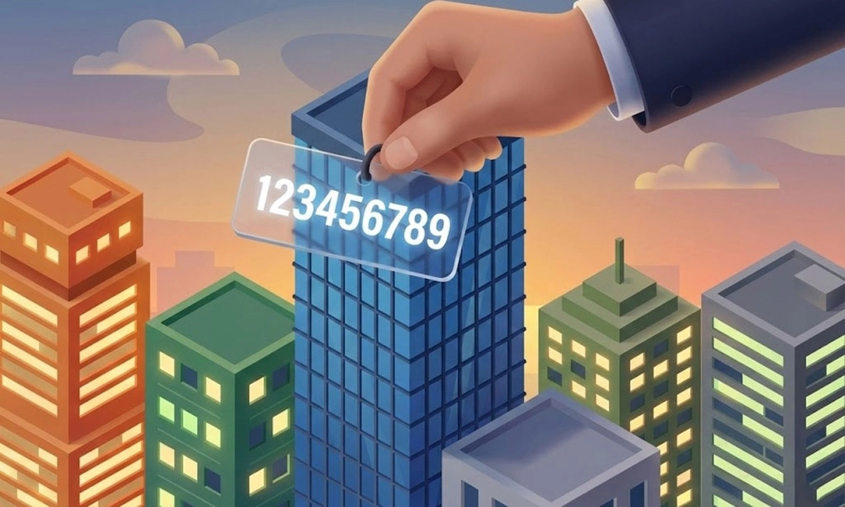 Những thông tin được thể hiện trong mã định danh bất động sản