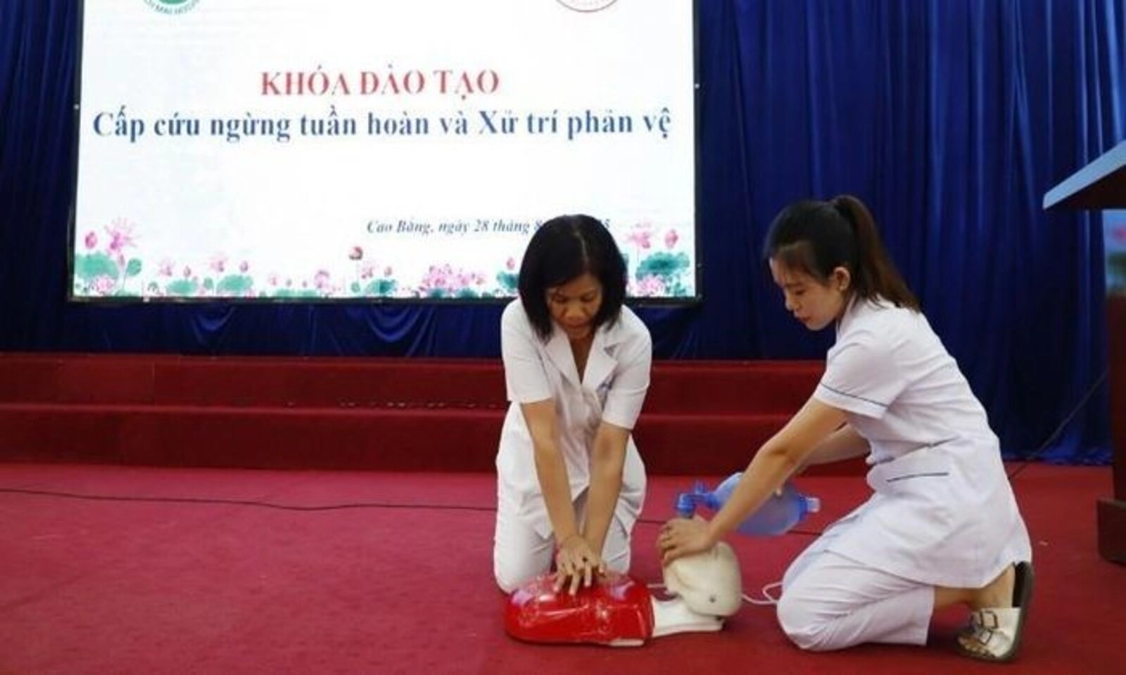 Lan tỏa kỹ năng sơ cứu để cứu người trong “thời gian vàng”