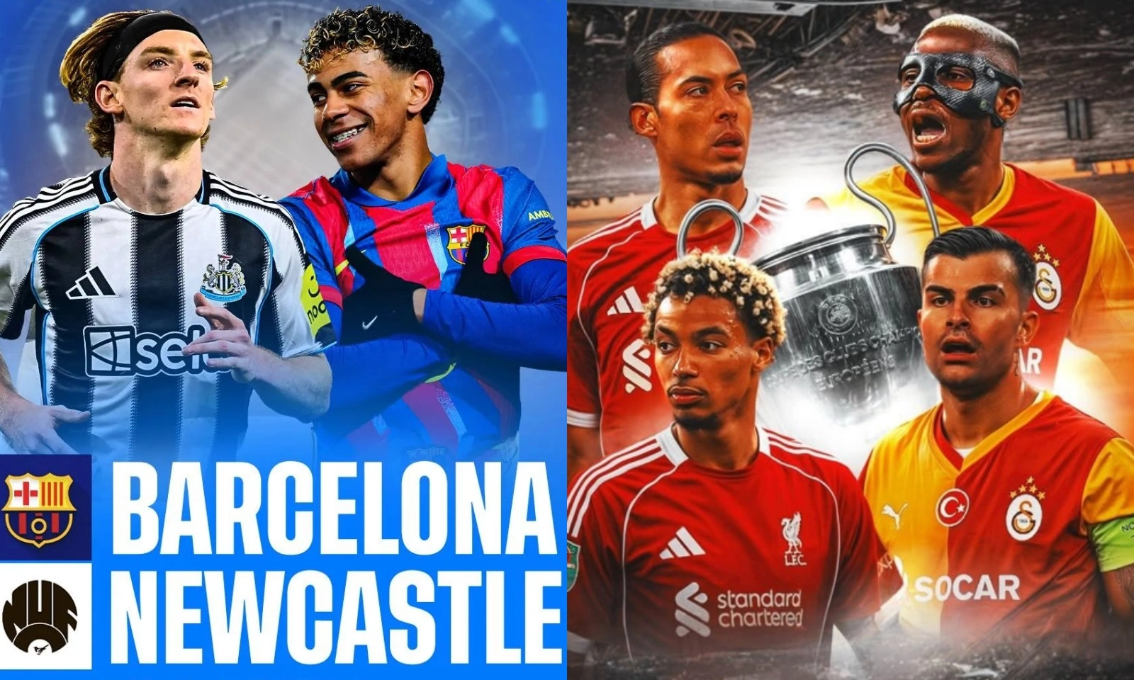 Siêu máy tính dự đoán vòng 1/8 Champions League: Liverpool ngược dòng | Barca 56,8% thắng Newcastle