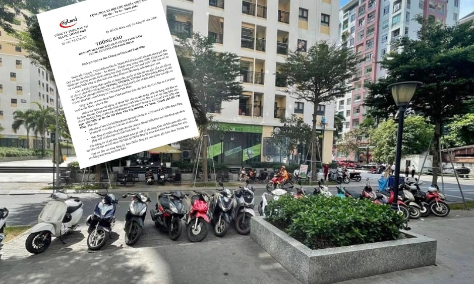 Chung cư ở TPHCM bán chỗ đậu xe tới 500 triệu đồng