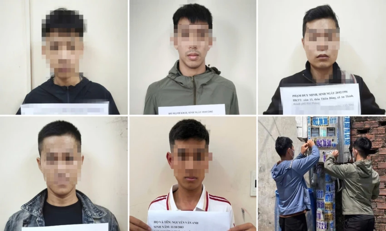 5 người bị xử lý vì phát tán tờ rơi “tín dụng đen” ở Tân Khánh