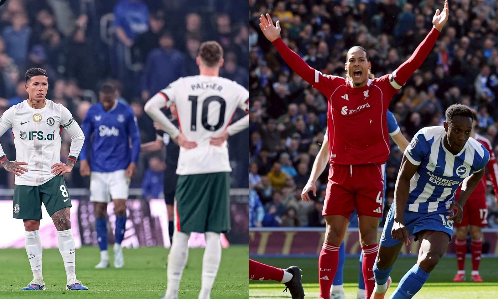 Kết quả Ngoại hạng Anh hôm nay: Chelsea và Liverpool thua sốc chấn động