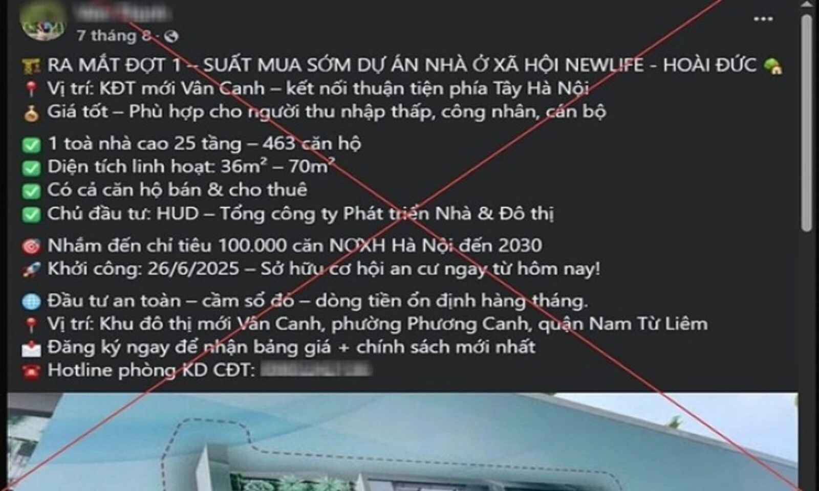 Phạt hai người rao bán “suất ngoại giao” nhà ở xã hội trái phép