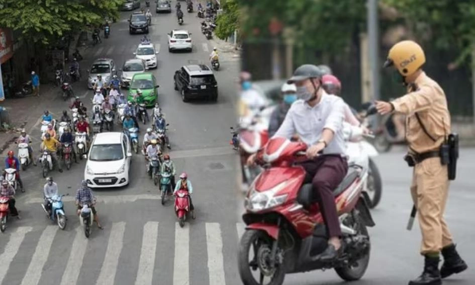 Mức phạt lỗi xe máy vượt bên phải theo quy định mới nhất