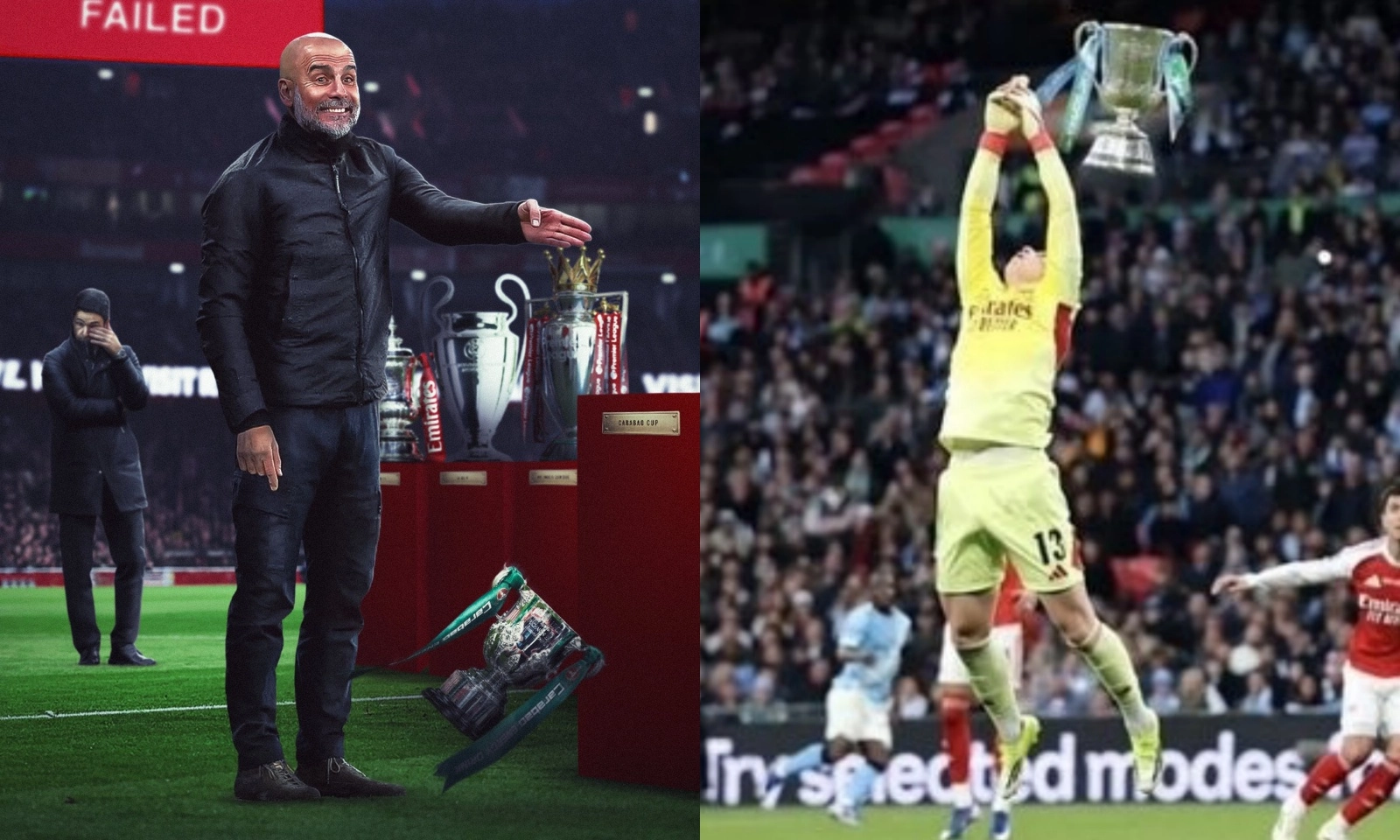 Cười bể bụng với loạt ảnh chế Chung kết Carabao Cup