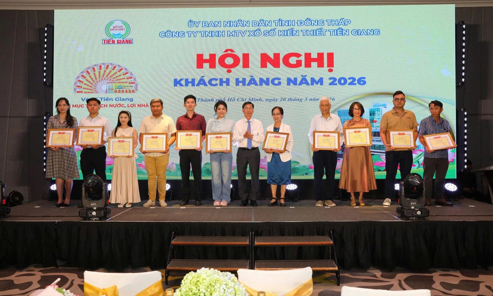 XSKT Tiền Giang nâng cao hiệu quả, gắn kết đại lý