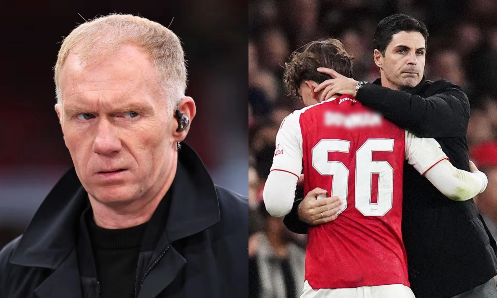 Paul Scholes chê Arteta bỏ quên át chủ bài khiến Arsenal thua Man City