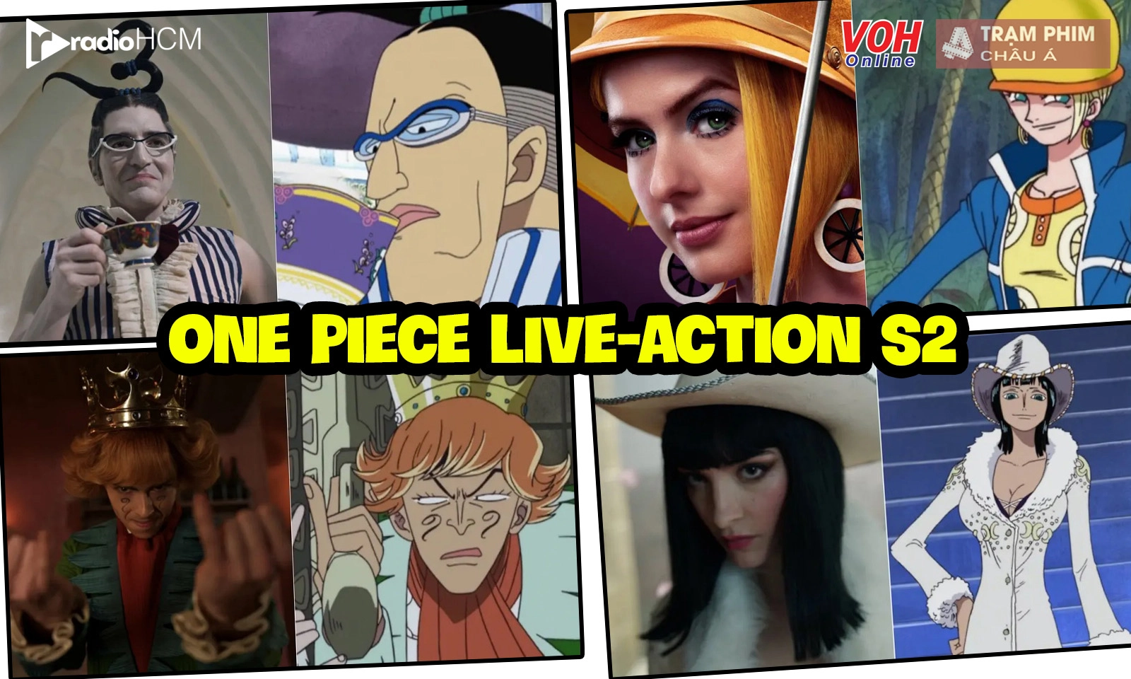 One Piece live-action mùa 2: 11 nhân vật xé truyện bước ra