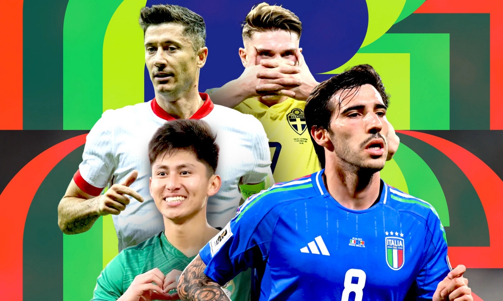 Lịch thi đấu Play-off World Cup 2026 khu vực châu Âu: Ý vs Bắc Ireland | Ukraine vs Thụy Điển