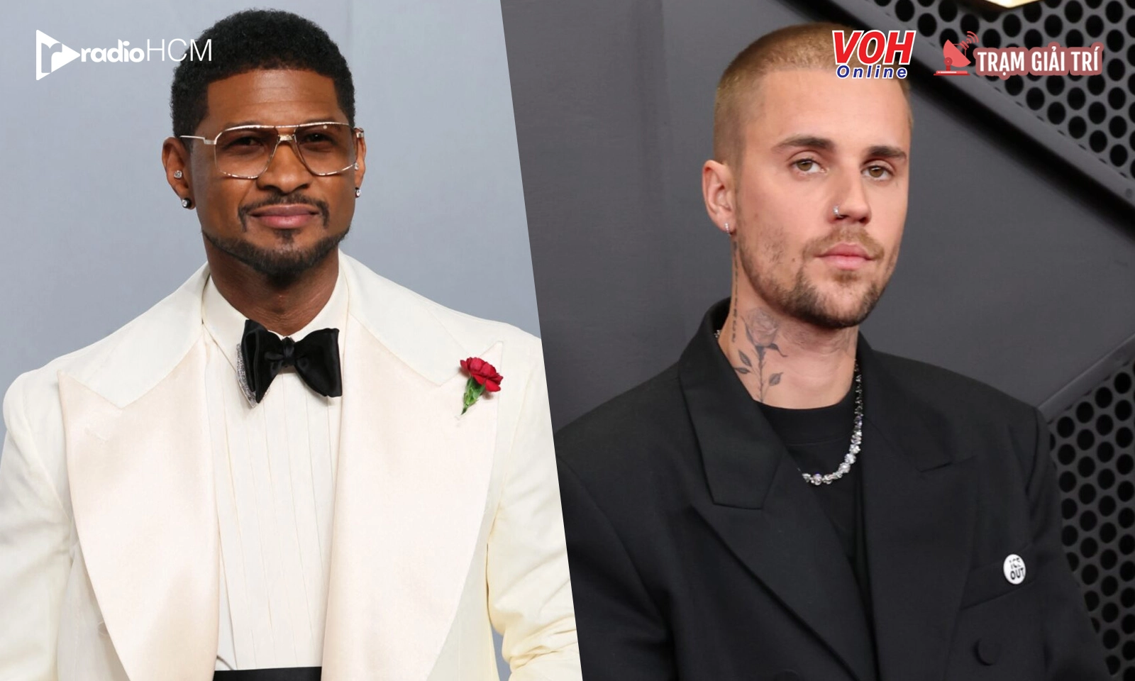 Thực hư tin đồn Usher và Justin Bieber xô xát sau lễ trao giải Oscar