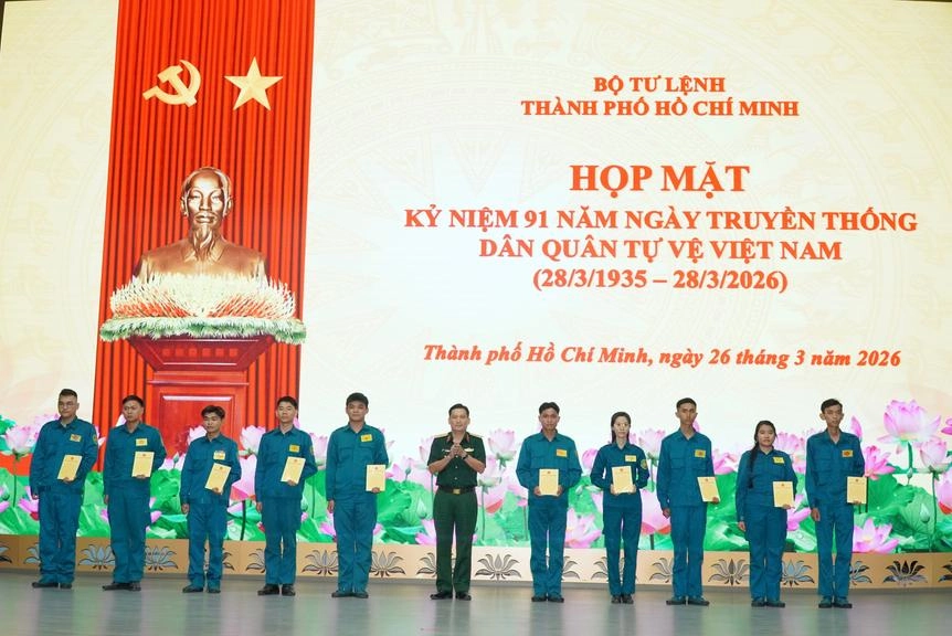 TPHCM xây dựng lực lượng Dân quân tự vệ “vững mạnh, rộng khắp”