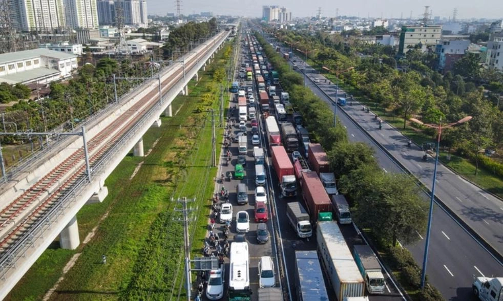 Đề xuất 5 nút giao Võ Nguyên Giáp - Xa lộ Hà Nội, giảm chờ đèn đỏ