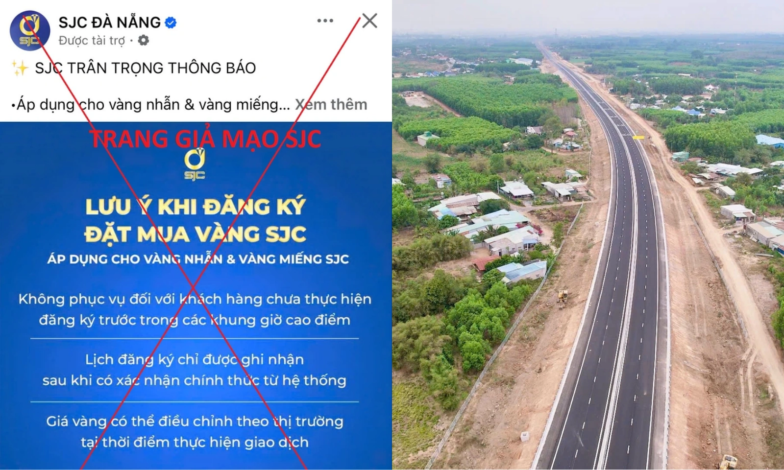 Điểm tin sáng 30/3: Cảnh báo thủ đoạn lừa mới vàng SJC | Lùi ngày thông xe cao tốc Biên Hòa-Vũng Tàu