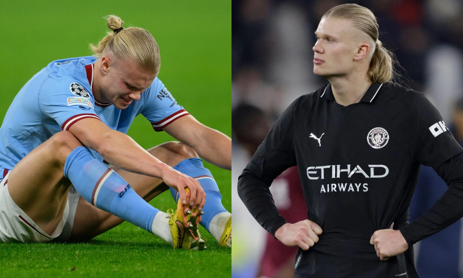 Haaland bí mật đến Barcelona, Man City lo sốt vó 