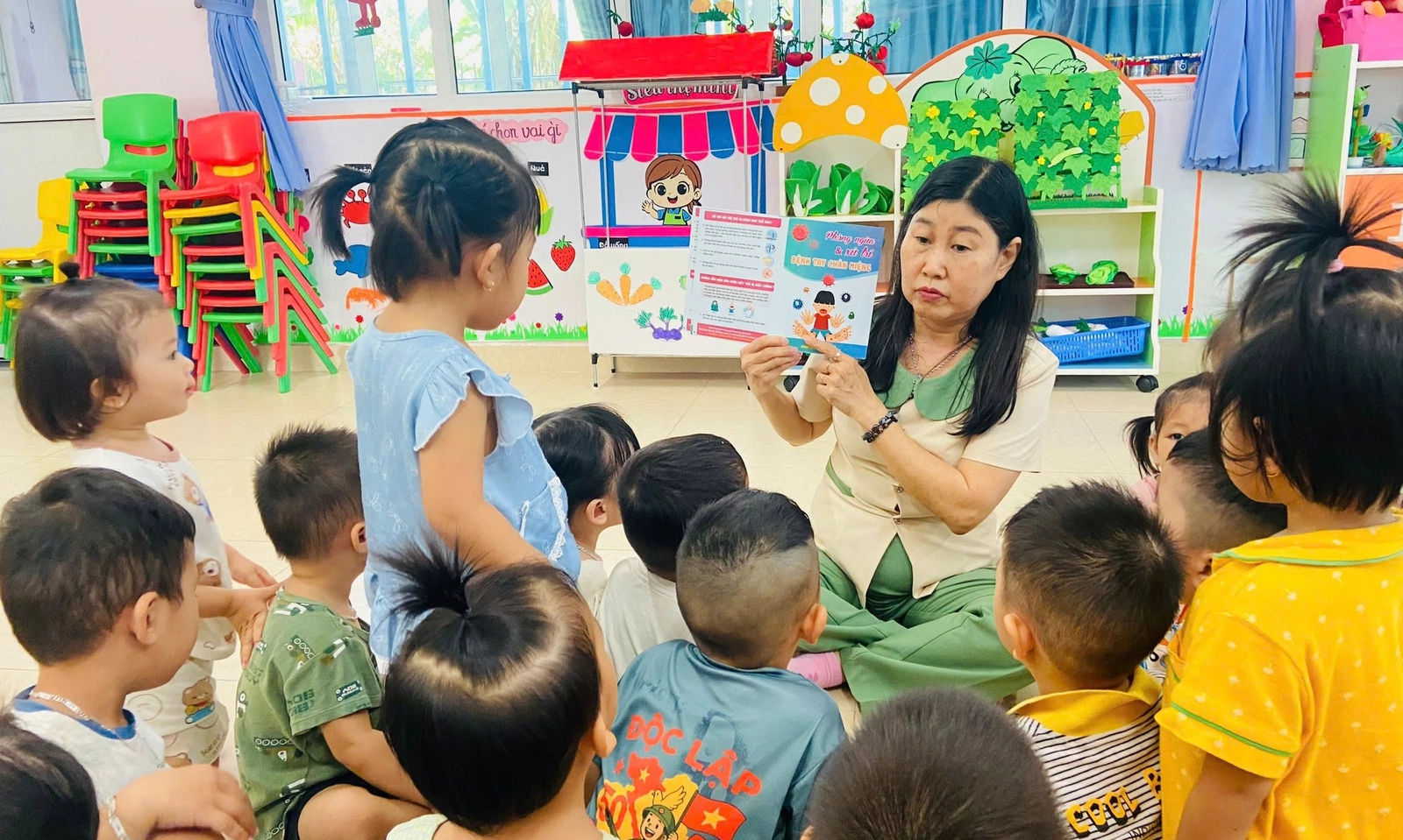 Tăng cường các biện pháp phòng, chống bệnh tay chân miệng trong các cơ sở giáo dục Mầm non