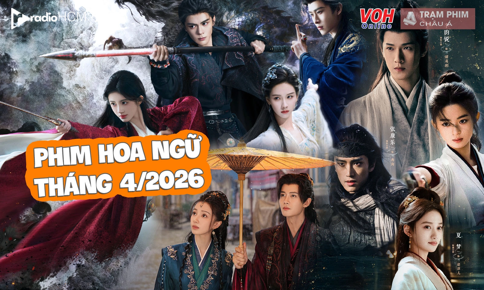 Đường đua phim Hoa ngữ tháng 4/2026 mang đến những cơn sốt nào? 