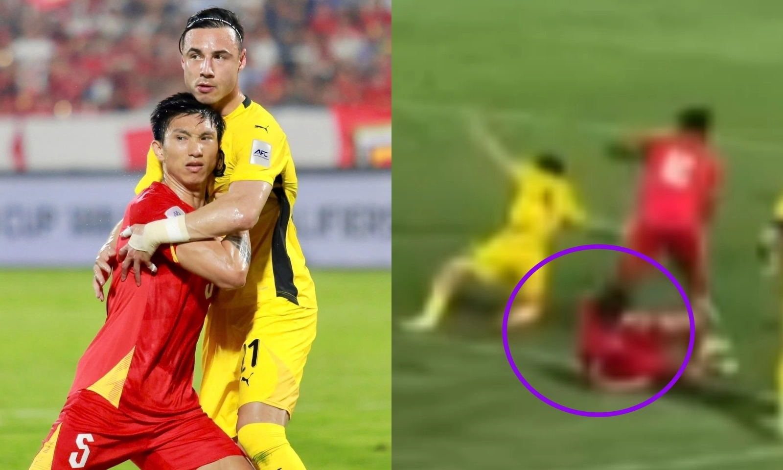 Văn Hậu cung cấp bằng chứng tuyển Malaysia hưởng penalty ma
