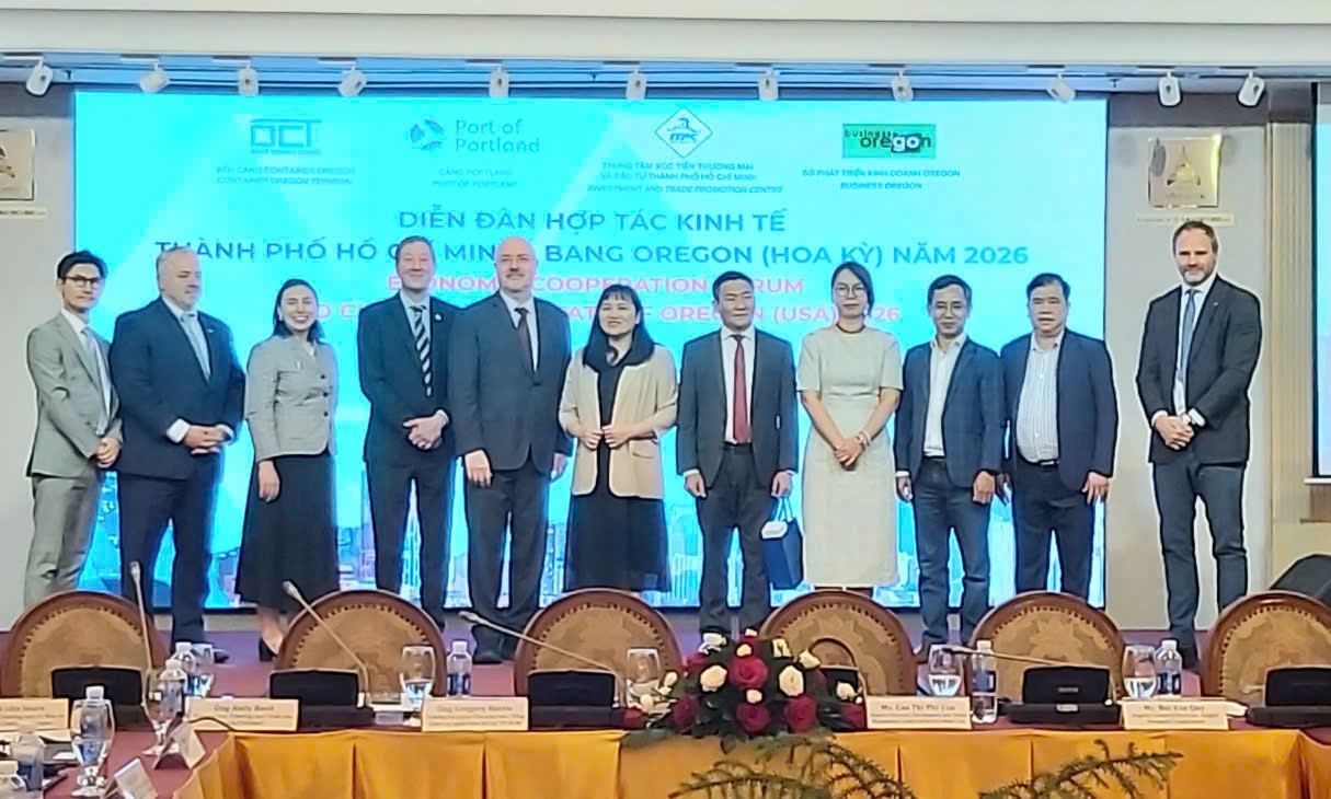 Bang Oregon – Hoa Kỳ mong muốn tạo thêm kênh hợp tác thiết thực với TPHCM 