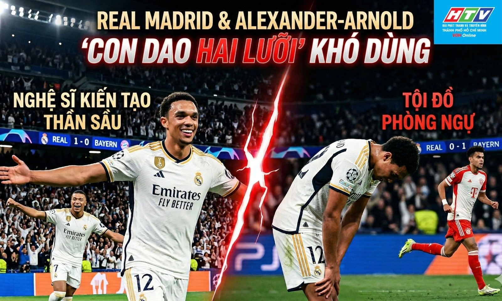 Real Madrid và Con dao hai lưỡi bất trị