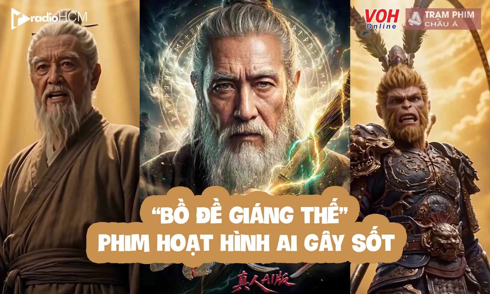 Bồ Đề Giáng Thế - bình cũ rượu mới của Tây Du Ký khuấy đảo làng phim AI Trung Quốc