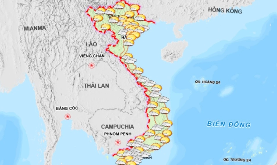 Miền Bắc bước vào cao điểm nắng nóng 3 ngày tới, có nơi vượt 40°C