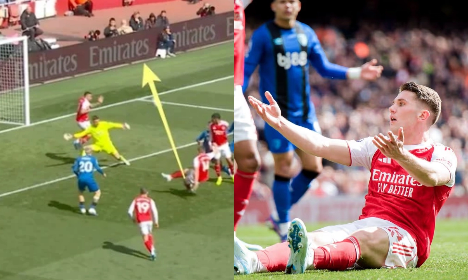 Arsenal thua Bournemouth, Gyokeres đổ lỗi cho... sân Emirates