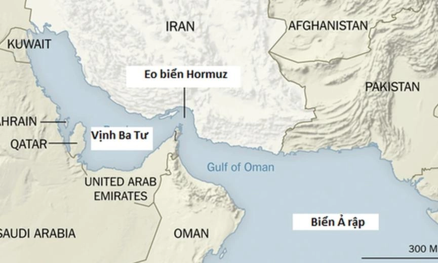Ông Trump ra lệnh hải quân Mỹ phong tỏa eo biển Hormuz