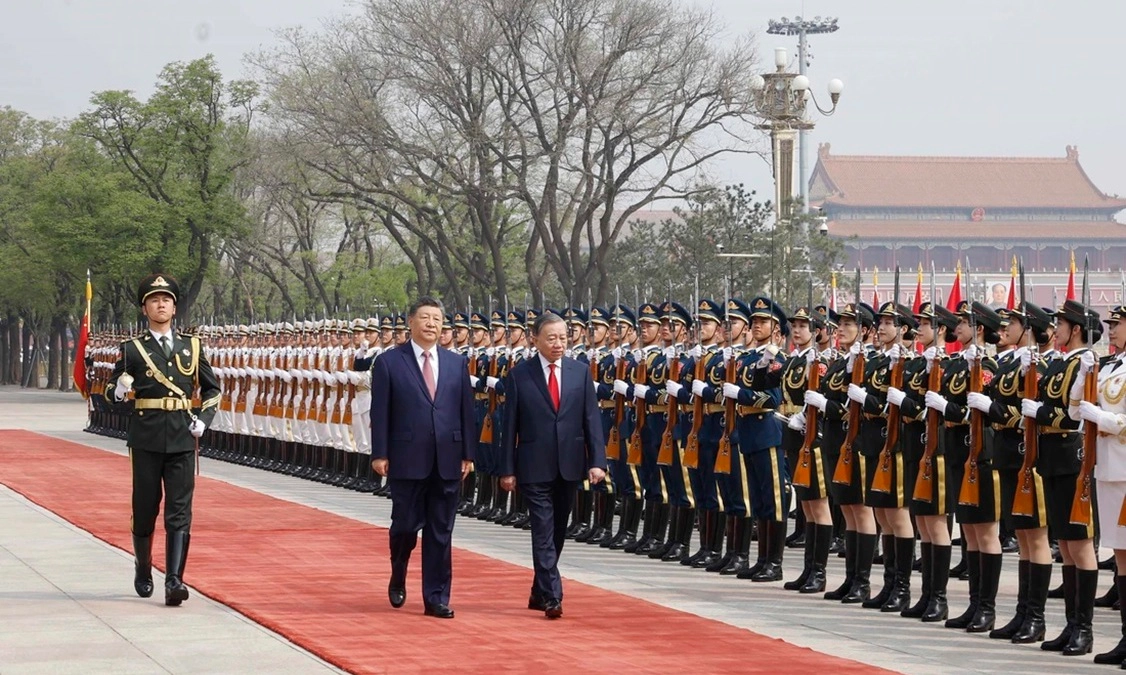 Bắc Kinh đón Tổng Bí thư, Chủ tịch nước Tô Lâm theo nghi thức cao nhất