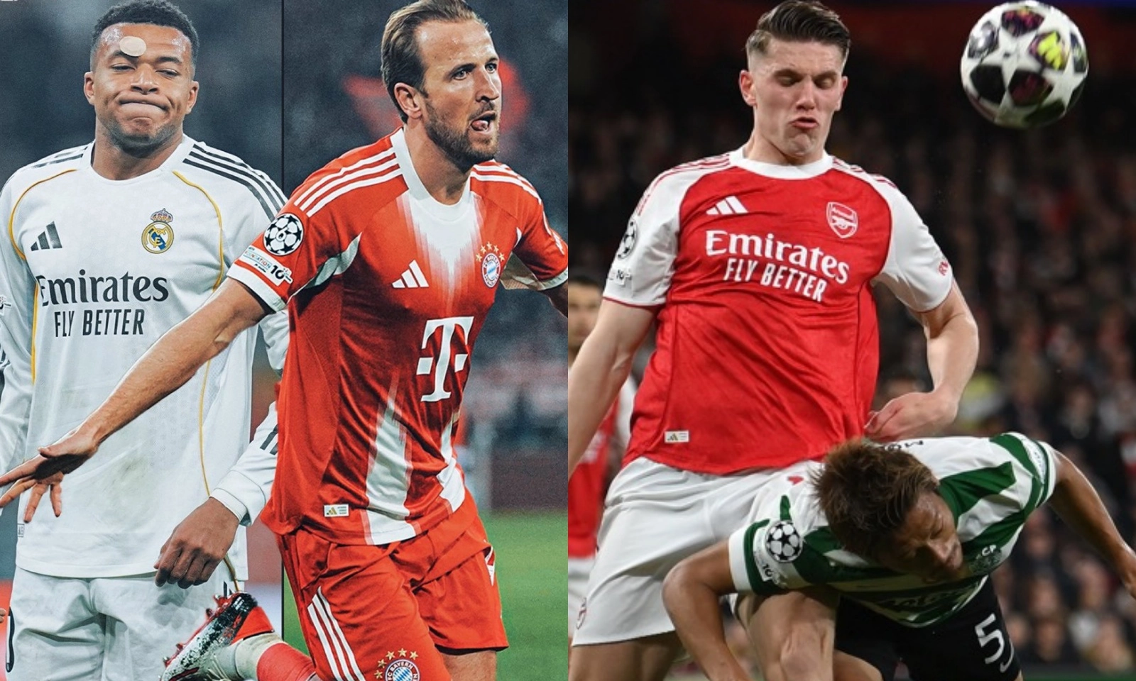 Kết quả Champions League hôm nay: Real Madrid dính 2 thẻ đỏ nghiệt ngã | Arsenal bảo toàn thành quả