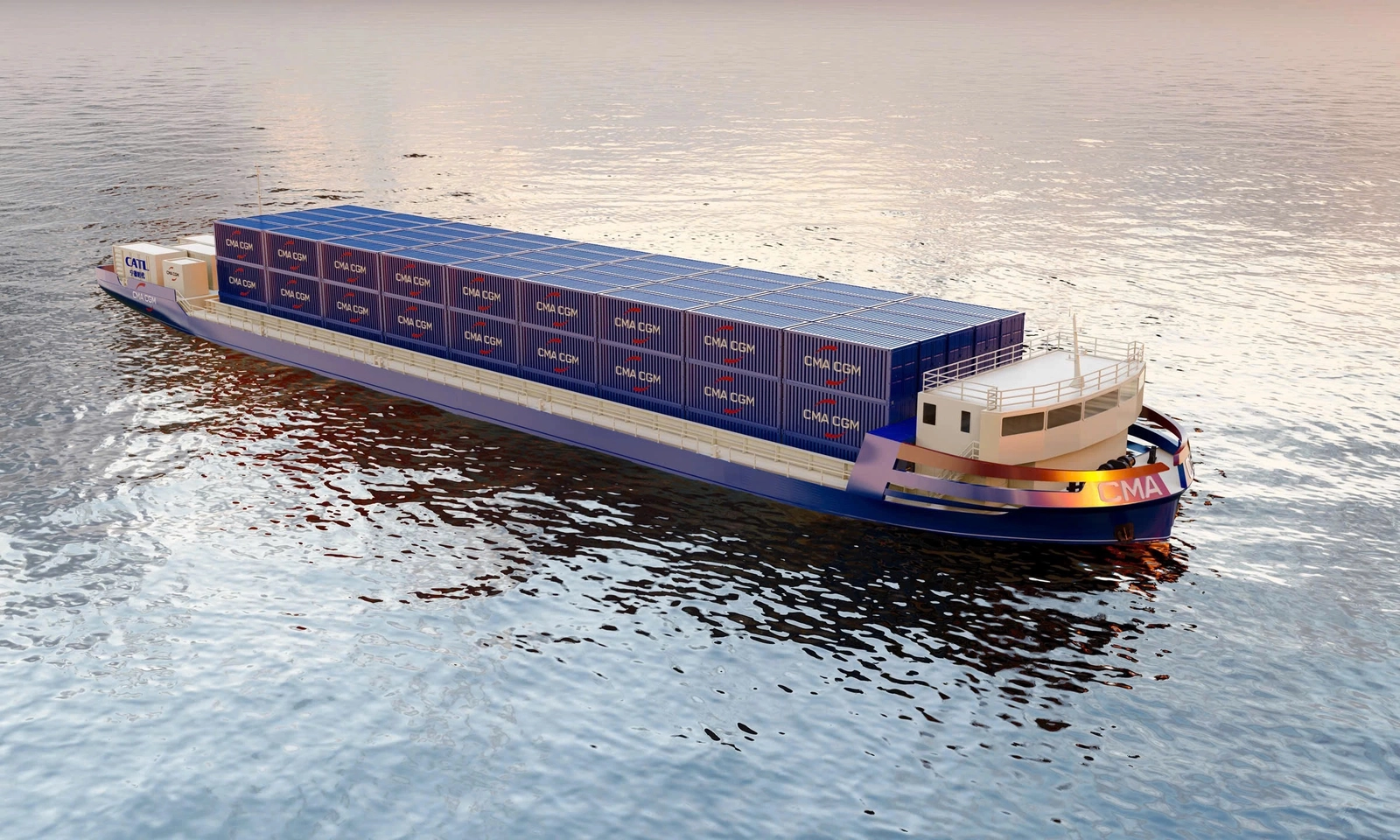 Dự án sà lan điện đầu tiên: mở đường cho vận tải xanh