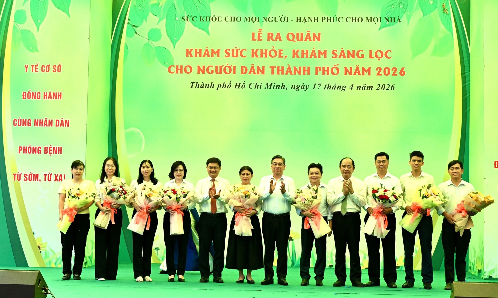 Chính thức khởi động đợt cao điểm khám sức khỏe, sàng lọc cho người dân TPHCM