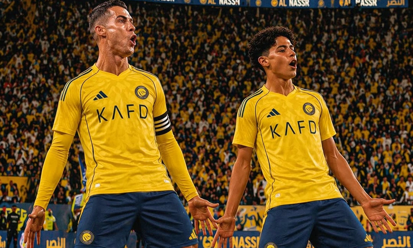 Ronaldo được Al Nassr tác thành ước nguyện làm đồng đội với con trai