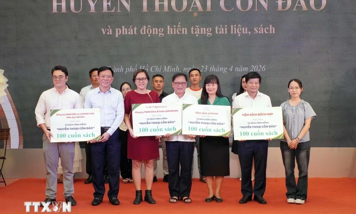 Ra mắt tủ sách cộng đồng “Huyền thoại Côn Đảo”