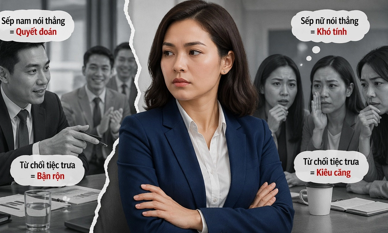 Sếp nữ “khó gần”: Định kiến vô hình hay áp lực không lời trong công sở?
