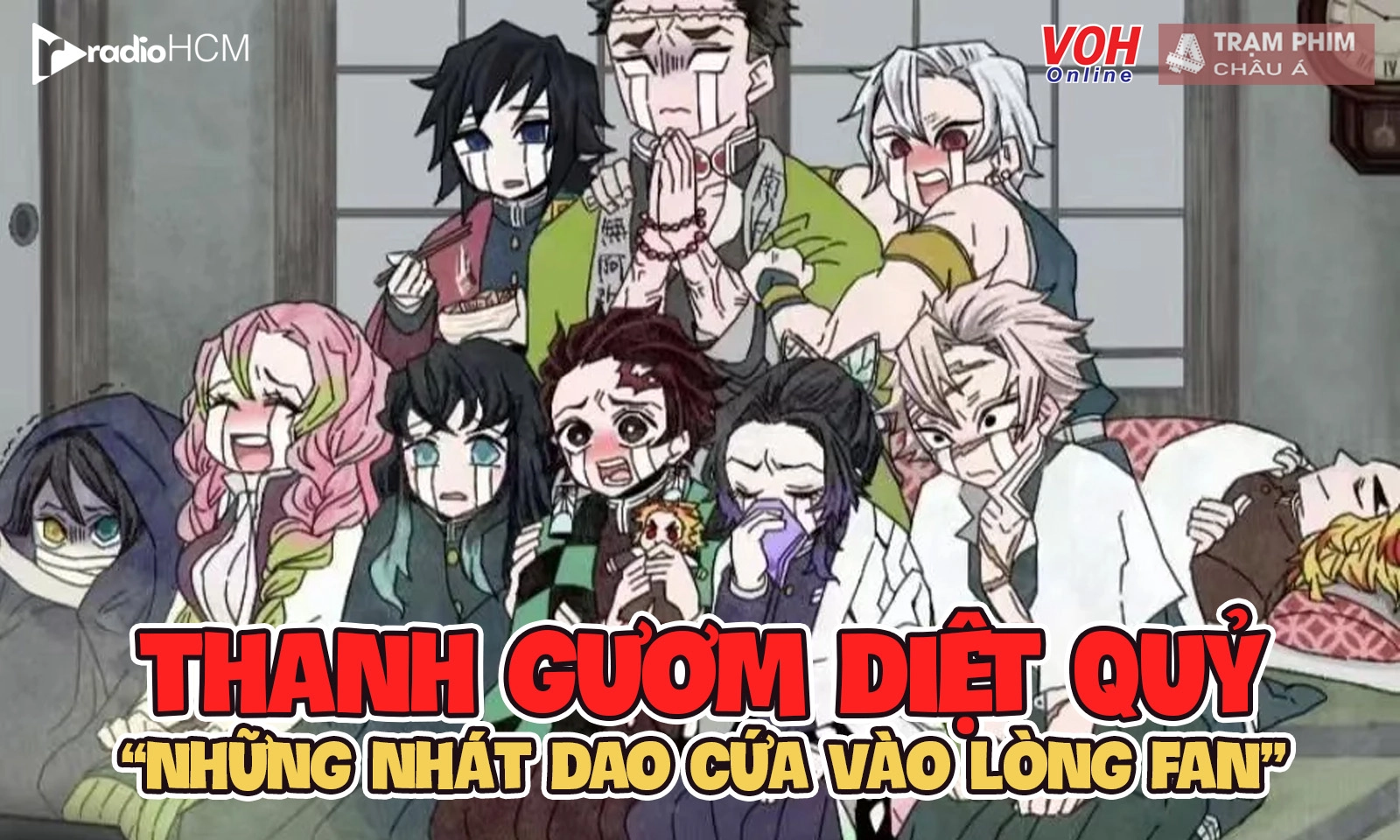 Tình thân trong Thanh Gươm Diệt Quỷ như dao sắc chạm vào là đau lòng