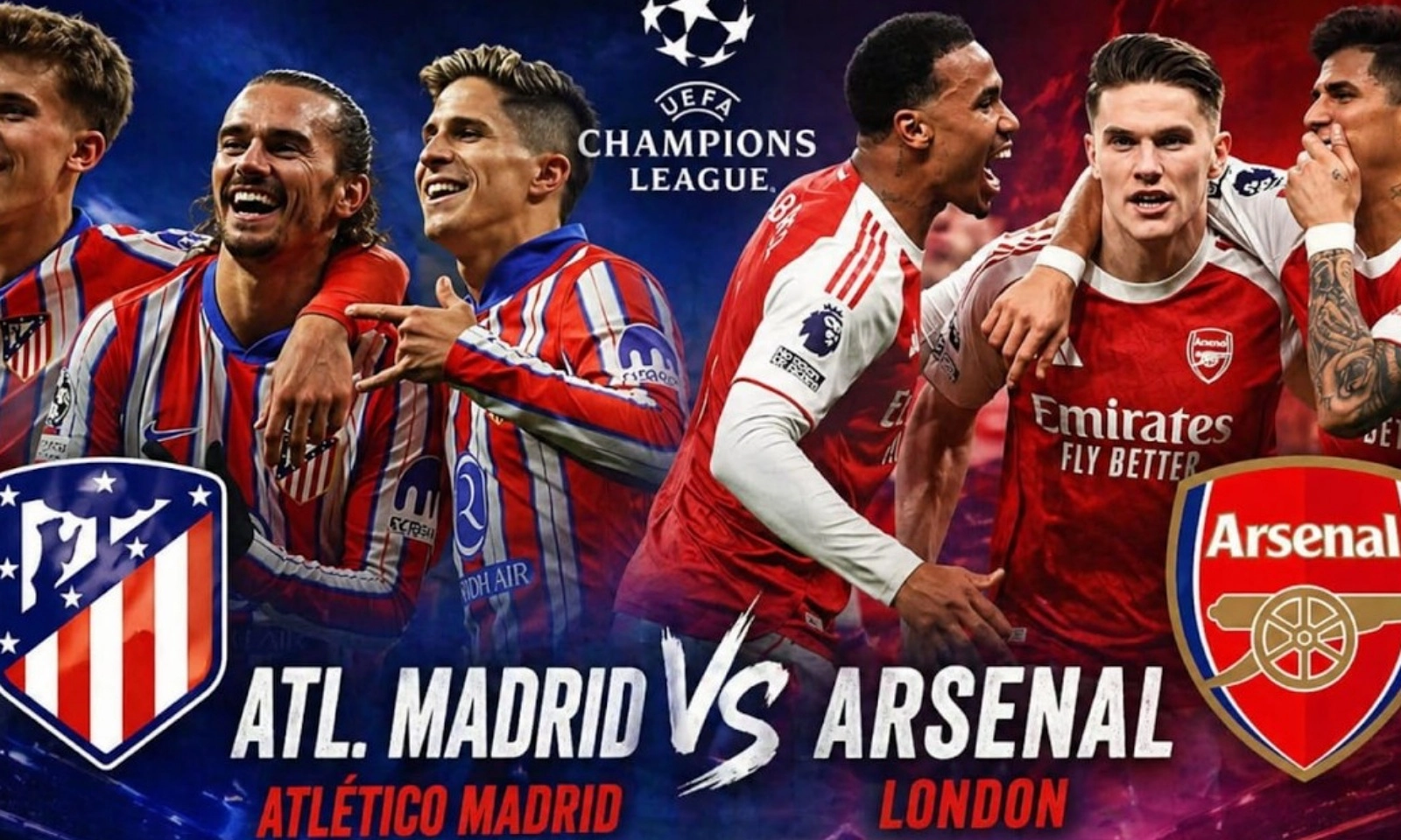 Nhận định Atletico Madrid vs Arsenal (Bán kết Champions League, 02h00 ngày 30/4): Thực dụng thư hùng