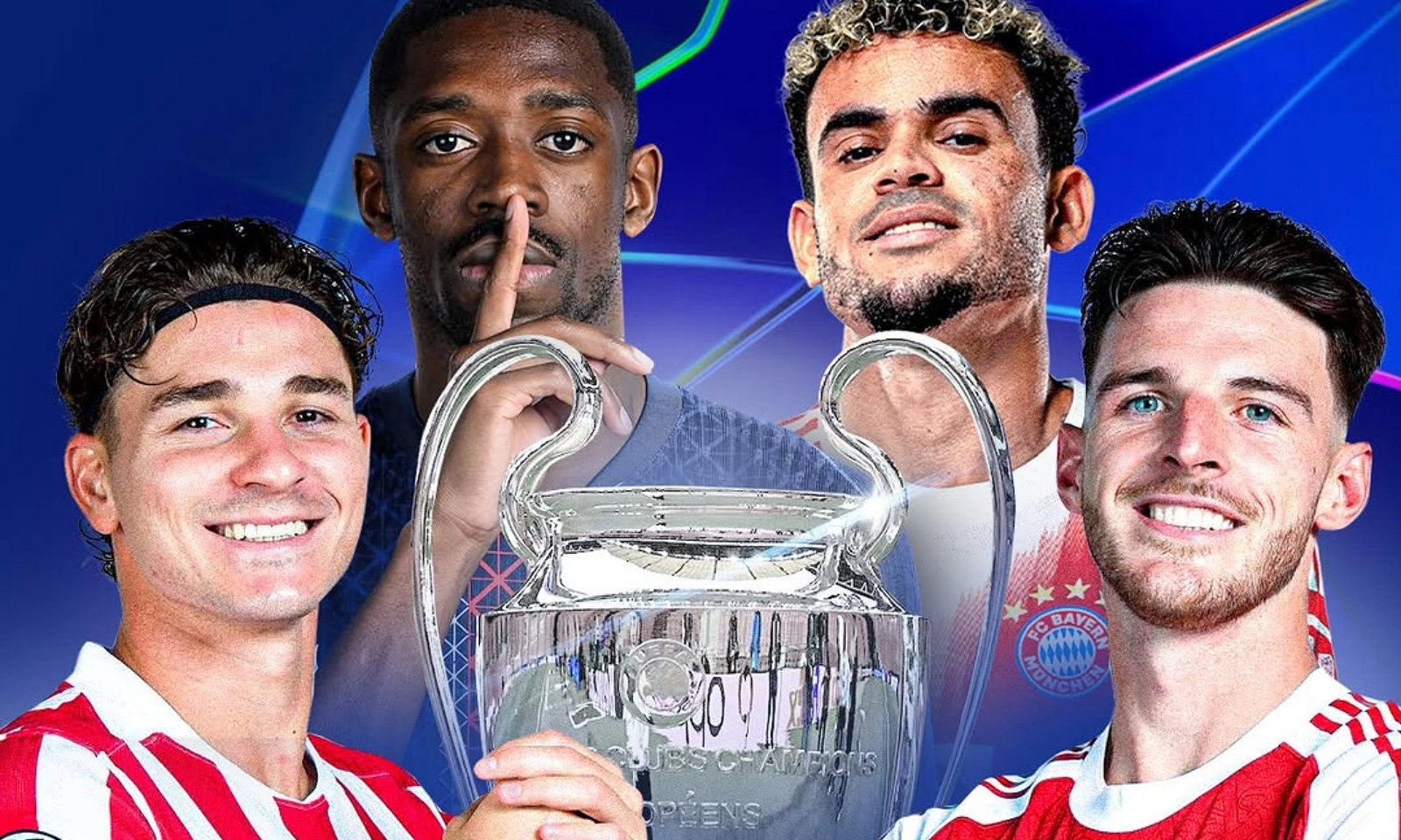 Lịch thi đấu Bán kết Champions League: PSG vs Bayern Munich | Atletico Madrid vs Arsenal