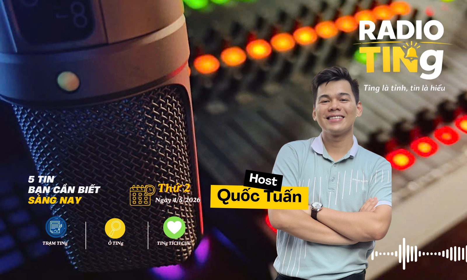 RADIO TINg 5/5: Nhịp sống trở lại, hạ tầng chuyển động… và một chút “ngọt” cho ngày mới