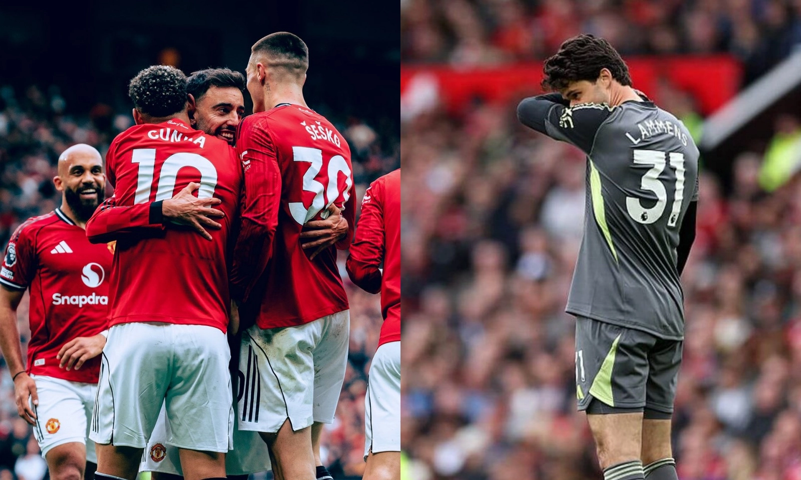 Chấm điểm MU 3-2 Liverpool: Tội đồ phải xin lỗi trên sân | Bruno và Mainoo chói sáng