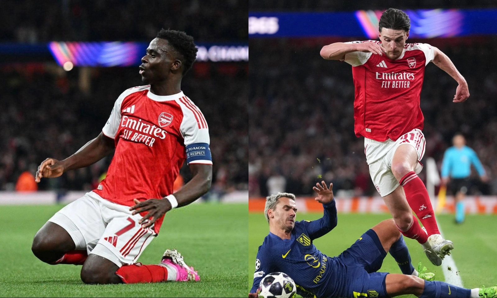 Kết quả Bán kết Champions League: Saka ghi bàn lịch sử, Arsenal khuất phục Atletico Madrid