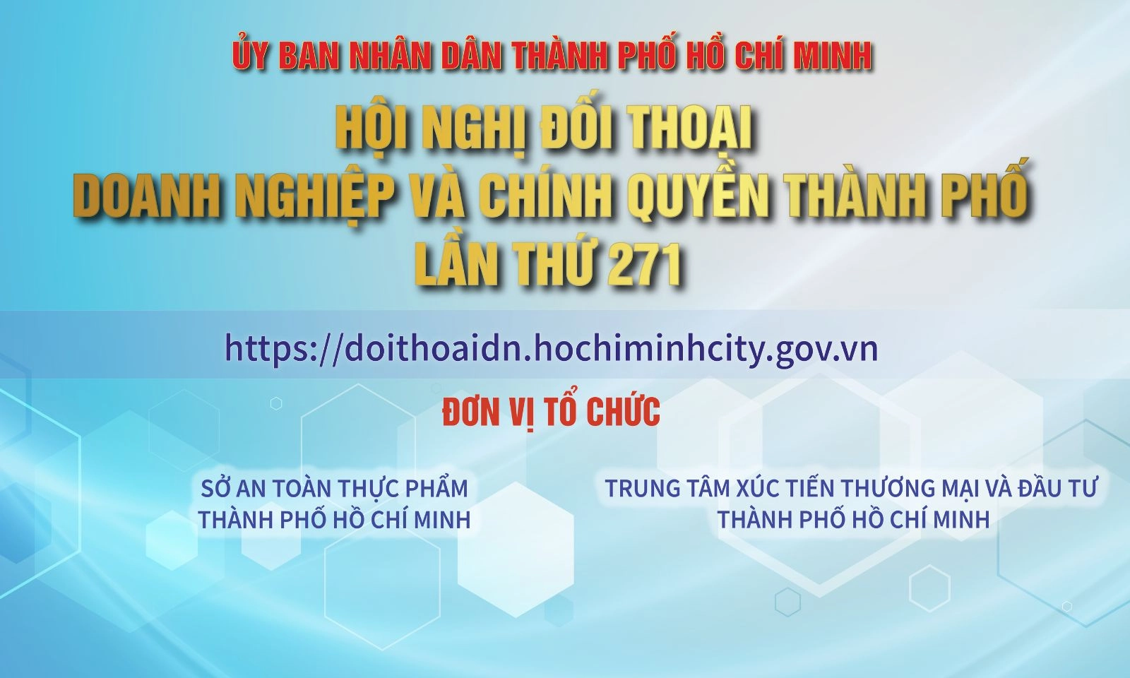 Hội nghị Đối thoại Doanh nghiệp – Chính quyền Thành phố Chuyên đề về lĩnh vực an toàn thực phẩm  